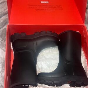 Hunter Black Rain Boots Micah